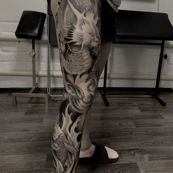 Oriental tattoo by Юлия Левицкая in Нижний Новгород