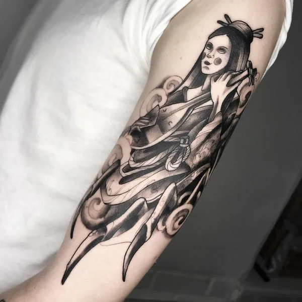 Oriental tattoo by Юлия Левицкая in Нижний Новгород