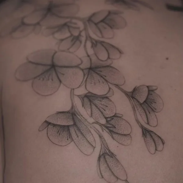 Graphic tattoo by Кристина Марч in Сочи