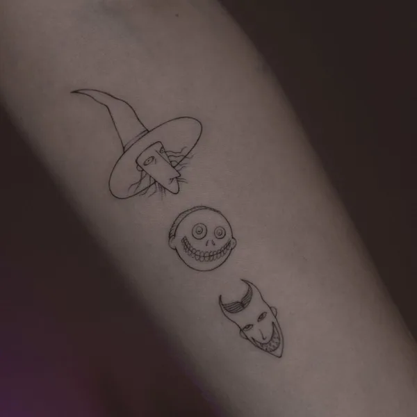 Graphic tattoo by Кристина Марч in Сочи