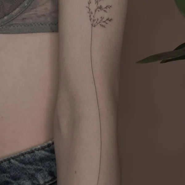 Graphic tattoo by Кристина Марч in Сочи