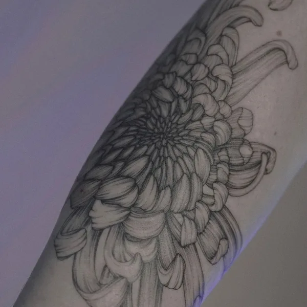 Graphic tattoo by Кристина Марч in Сочи