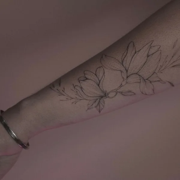 Graphic tattoo by Кристина Марч in Сочи