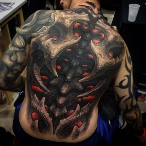 bioorganic tattoo by Степан Негур in Москва