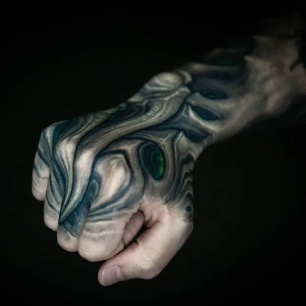 bioorganic tattoo by Степан Негур in Москва
