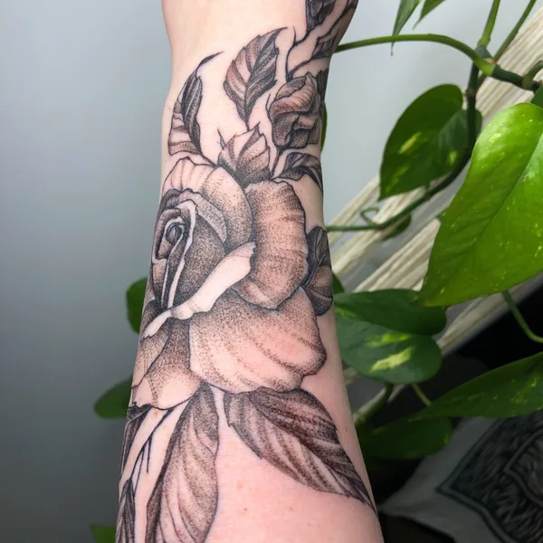 freehand tattoo by Oksana Seashell in Beograd