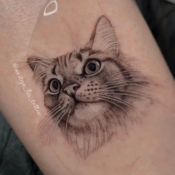 Realism tattoo by Настя Лис in Волгоград
