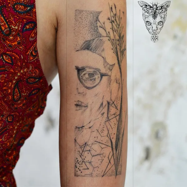 Sketch tattoo by Anita Rossi in Torino