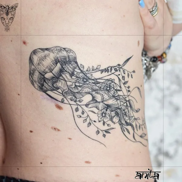 Sketch tattoo by Anita Rossi in Torino