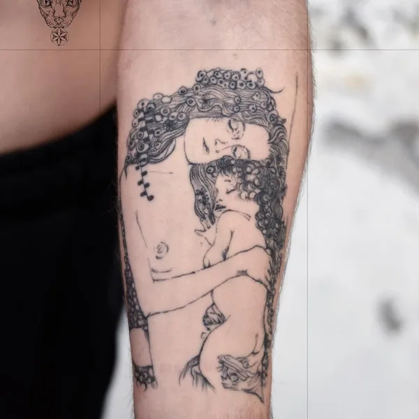 Sketch tattoo by Anita Rossi in Torino