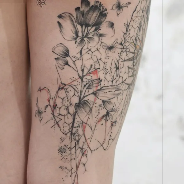Sketch tattoo by Anita Rossi in Torino