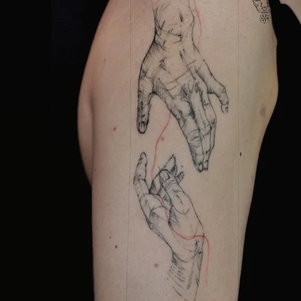 Sketch tattoo by Anita Rossi in Torino