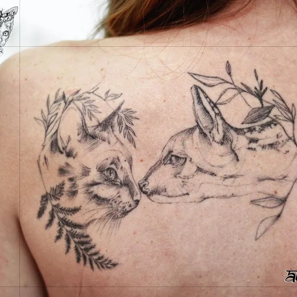 Sketch tattoo by Anita Rossi in Torino