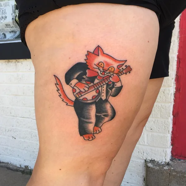 Traditional tattoo by Matt Headley in Wichita
