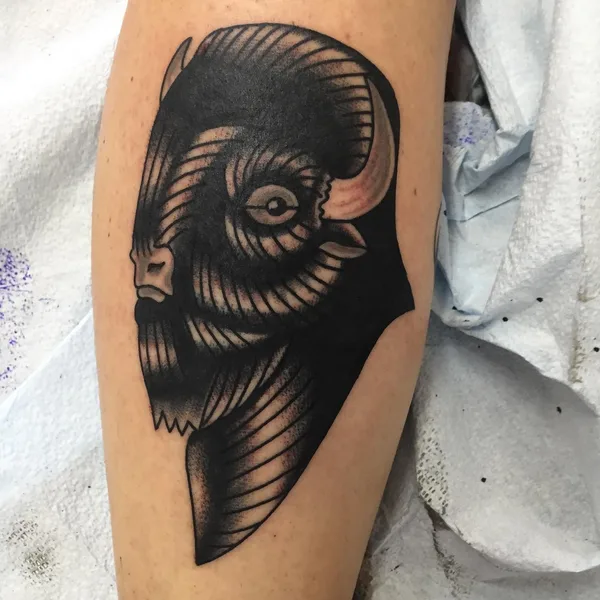 Traditional tattoo by Matt Headley in Wichita