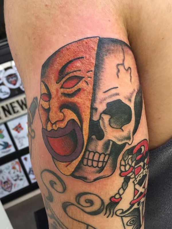 color traditional 纹身 在 upper arm #57216 | 纹身师 Matt Headley