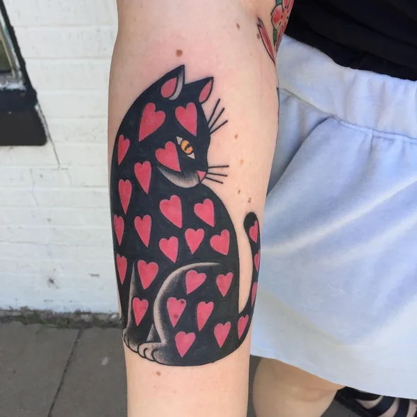 Traditional tattoo by Matt Headley in Wichita
