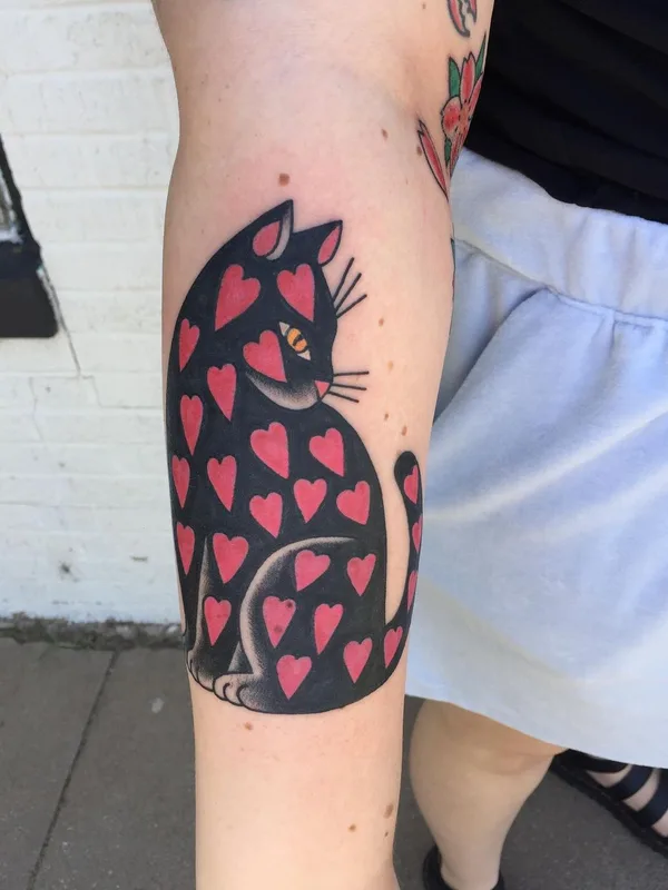 color traditional 纹身 在 forearm #57213 | 纹身师 Matt Headley