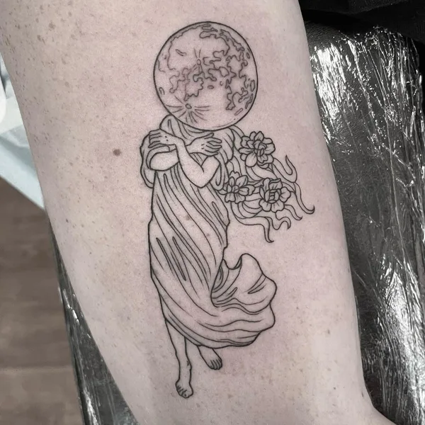 engraving tattoo by Kirsten Marsden Ballantyne in Hanover