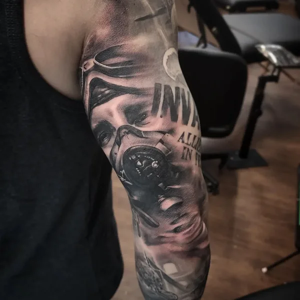 Realism tattoo by Danny Bayron in Hanover
