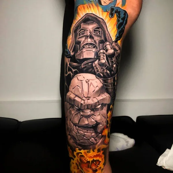 Realism tattoo by Rober Villanueva