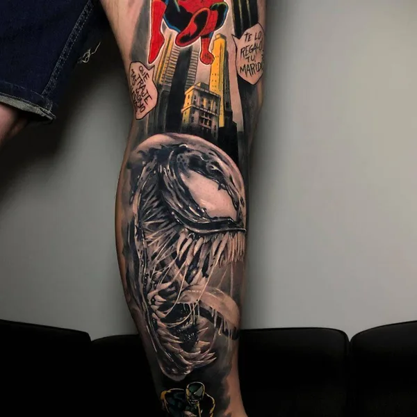 Realism tattoo by Rober Villanueva