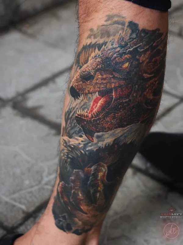 male color realism Tatuaggio su forearm #32303 | Tatuatore Олег каБэ