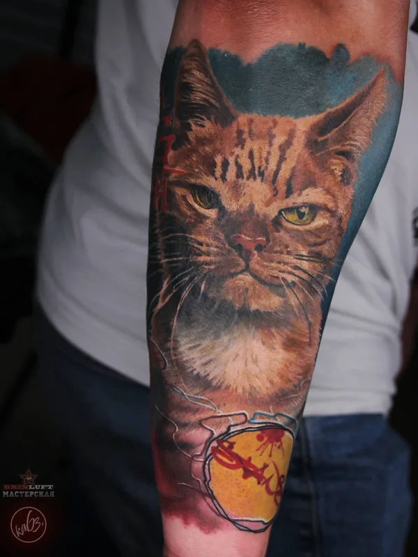 color realism Tatuaggio su forearm #32302 | Tatuatore Олег каБэ