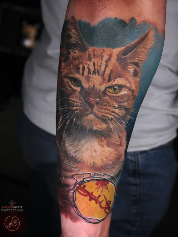 color realism Tatuaggio su forearm #32301 | Tatuatore Олег каБэ