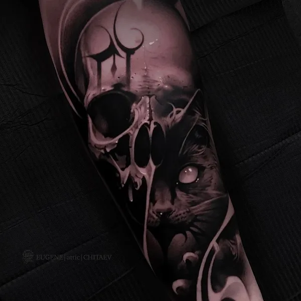 Portrait tattoo by Евгений Читаев in Сургут