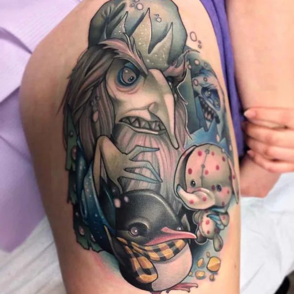 Нео традиционная tattoo by Kelly Doty