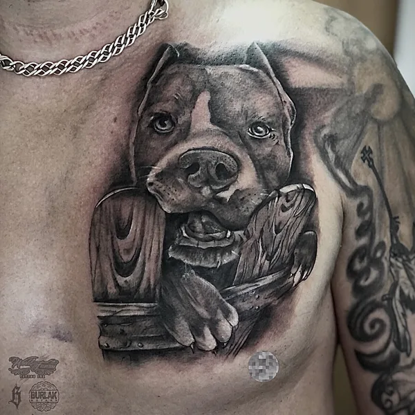 Graphic tattoo by Михаил Гуров in Кременки