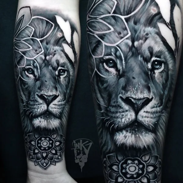 Портретная tattoo by Aleksander Lien in Tønsberg
