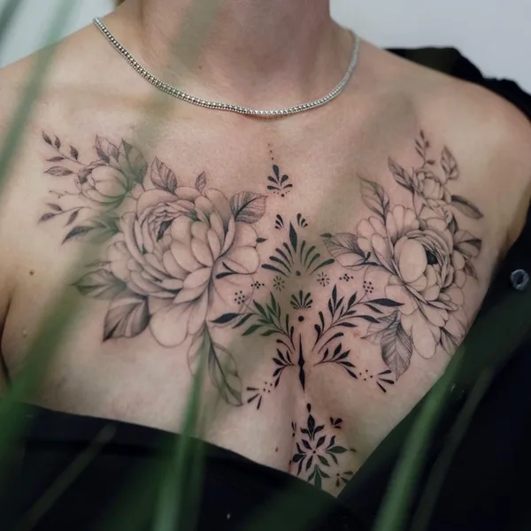 Fine Line tattoo by Daira Pukite in Oslo