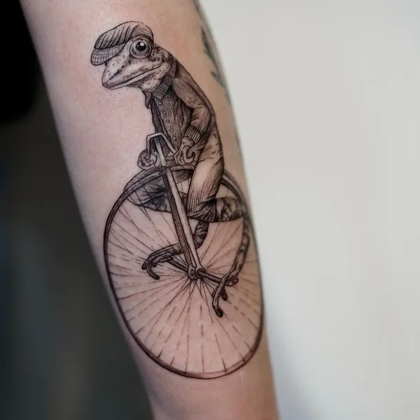 Fine Line tattoo by Daira Pukite in Oslo