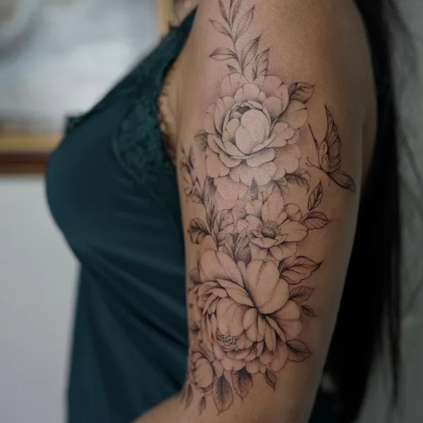 Fine Line tattoo by Daira Pukite in Oslo