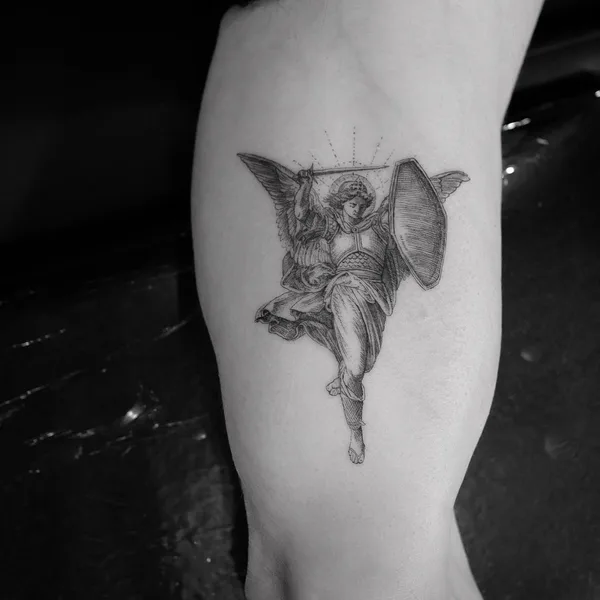 Author's Style tattoo by Doctor Woo in Los Angeles