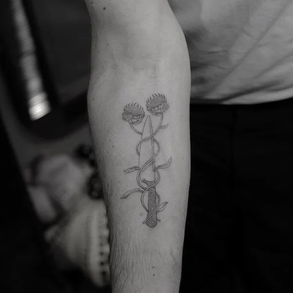 Author's Style tattoo by Doctor Woo in Los Angeles