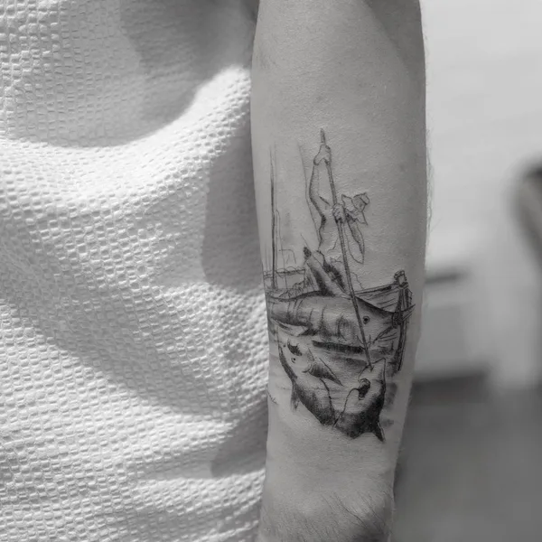 Author's Style tattoo by Doctor Woo in Los Angeles