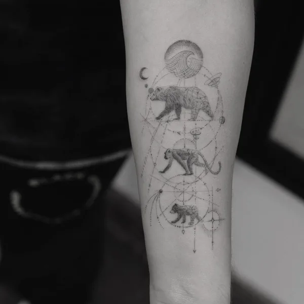 Author's Style tattoo by Doctor Woo in Los Angeles