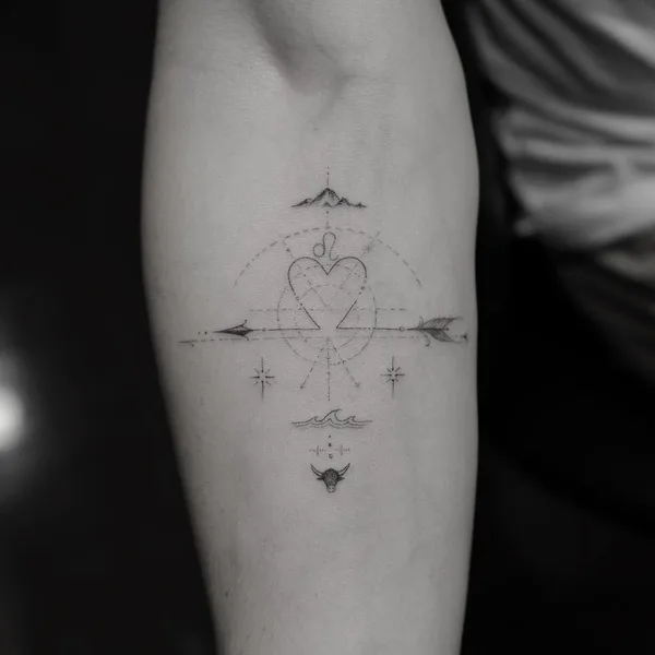 Author's Style tattoo by Doctor Woo in Los Angeles