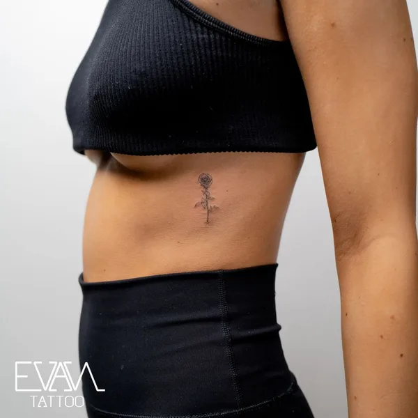 Minimalism tattoo by Evan Kim in New York City