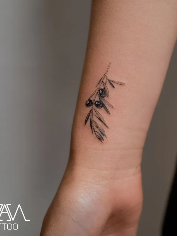 black fineline tattoo on wrist #43189 | Tattoo Artist Evan Kim