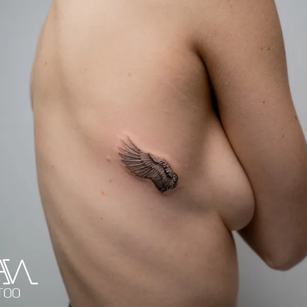 Minimalism tattoo by Evan Kim in New York City