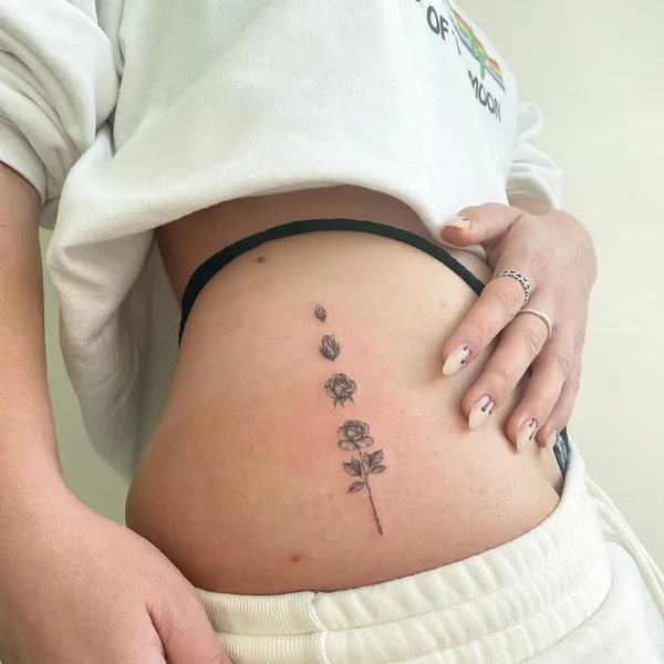 Minimalism tattoo by Jojo in Ontario