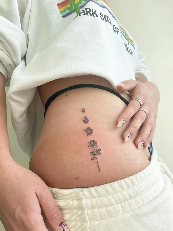 Minimalism tattoo by Jojo in Ontario