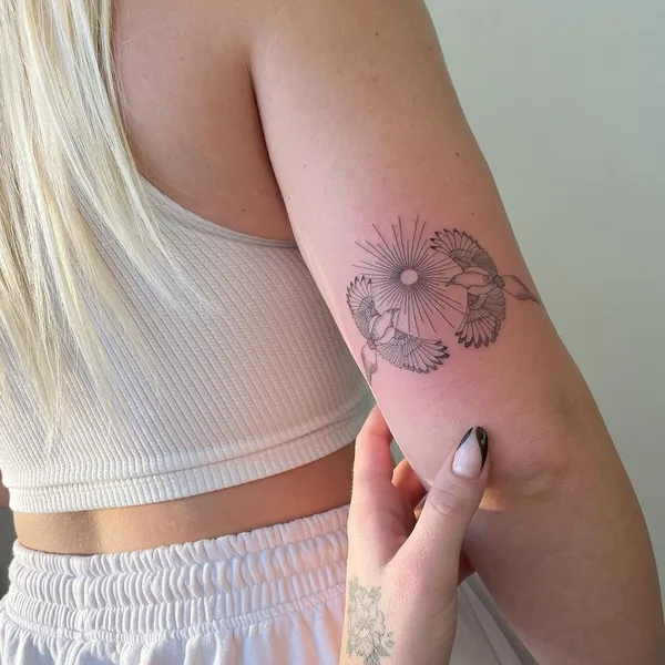 Minimalism tattoo by Jojo in Ontario