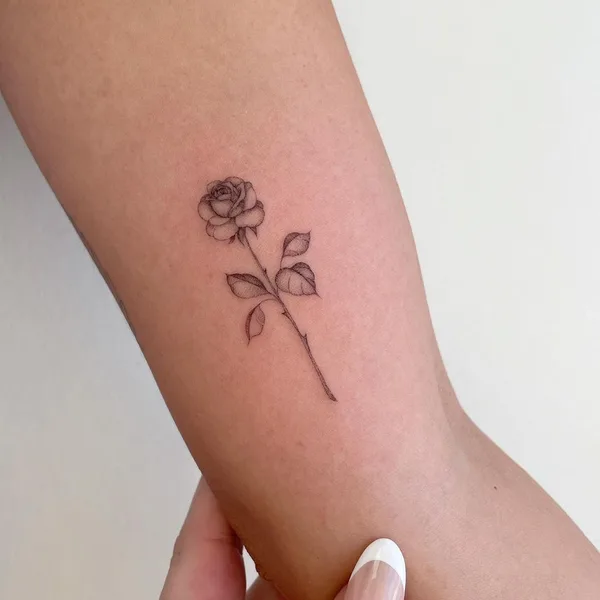 Minimalism tattoo by Jojo in Ontario