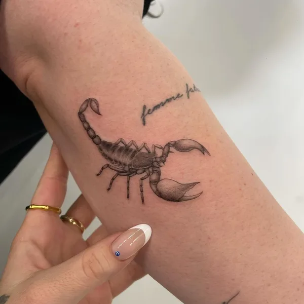 Minimalism tattoo by Jojo in Ontario