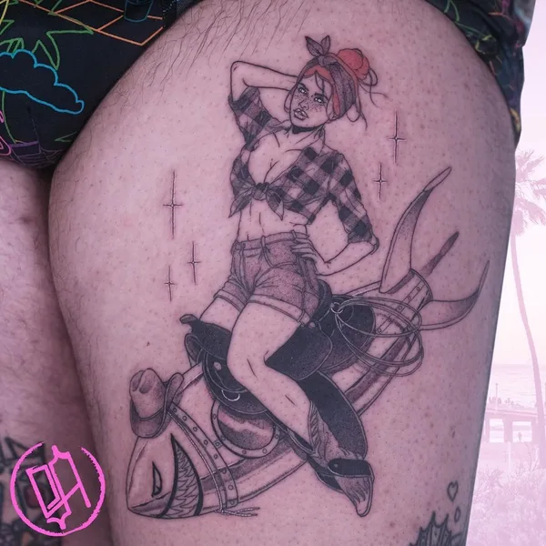 Fine Line tattoo by Sad Amish Tattooer in Los Angeles
